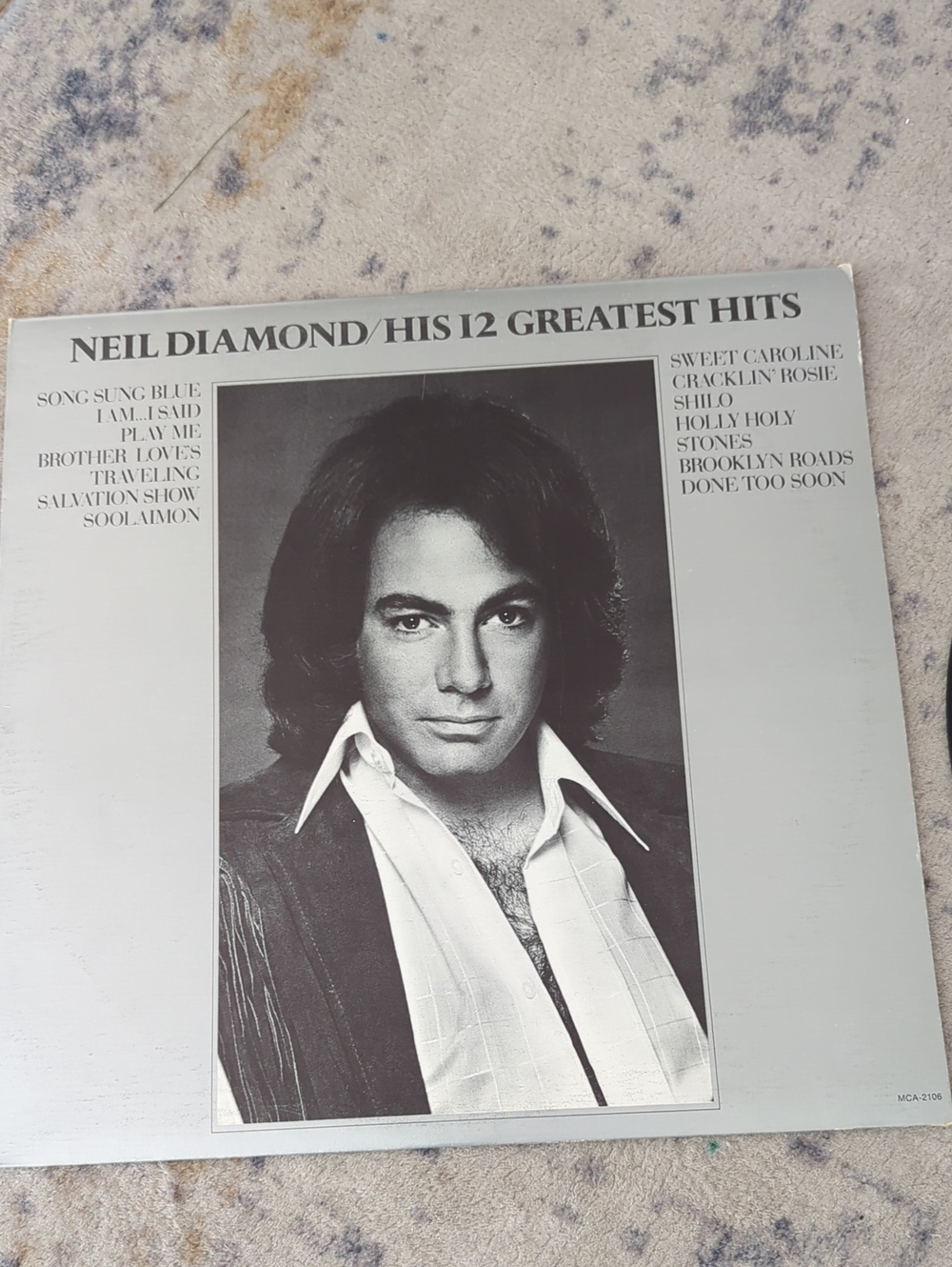Neil Diamond — His 12 Greatest Hits (From 1974)
